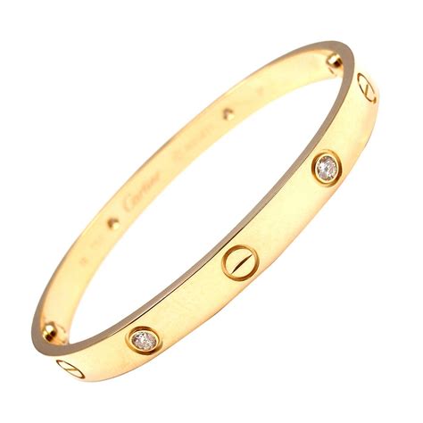 4 diamond cartier love bracelet|diamond cartier bracelet price.